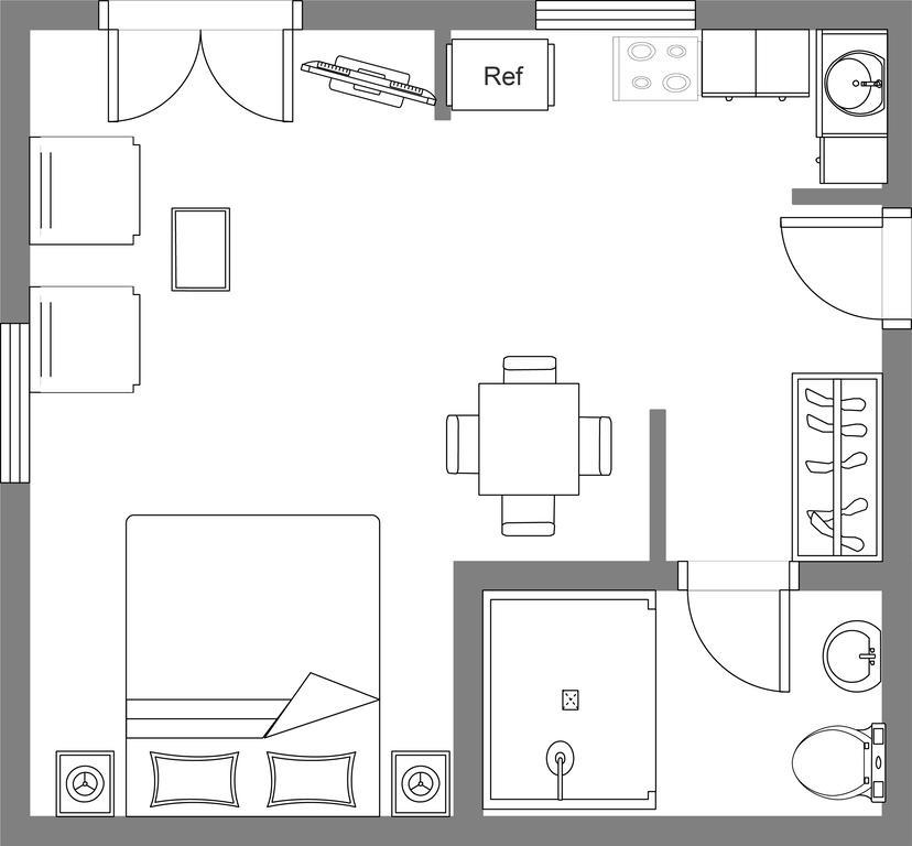 Apartment Vrutak Cattaro Esterno foto